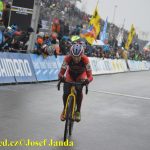 MS v cyklokrosu: Závod mužů elite v obrazech