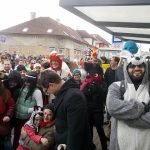 Blanicko-čekanické maškary bavily Táboráky už po šesté