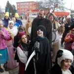 Blanicko-čekanické maškary bavily Táboráky už po šesté