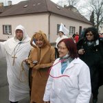 Blanicko-čekanické maškary bavily Táboráky už po šesté