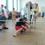 Jídelna školy v Bechyni ožila karnevalovým rejem