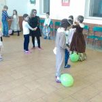 Jídelna školy v Bechyni ožila karnevalovým rejem