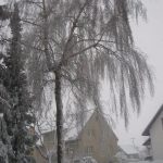 Na jihu Čech hodně pršelo, na Čertově hrbatině nasněžilo