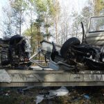 Zmařené dva lidské životy. Ranní nehoda u Nové Hlíny skončila tragicky