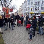 Demonstranti proti imigraci se střetli s pochodem proti xenofobii. Jen slovně