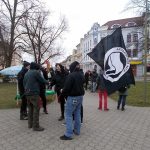 Demonstranti proti imigraci se střetli s pochodem proti xenofobii. Jen slovně