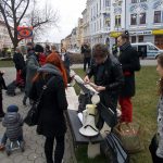 Demonstranti proti imigraci se střetli s pochodem proti xenofobii. Jen slovně