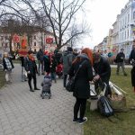 Demonstranti proti imigraci se střetli s pochodem proti xenofobii. Jen slovně