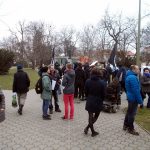 Demonstranti proti imigraci se střetli s pochodem proti xenofobii. Jen slovně