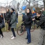 Demonstranti proti imigraci se střetli s pochodem proti xenofobii. Jen slovně