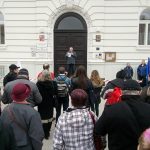Demonstranti proti imigraci se střetli s pochodem proti xenofobii. Jen slovně