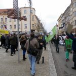 Demonstranti proti imigraci se střetli s pochodem proti xenofobii. Jen slovně