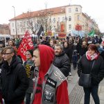 Demonstranti proti imigraci se střetli s pochodem proti xenofobii. Jen slovně