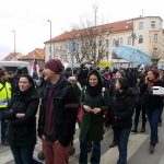 Demonstranti proti imigraci se střetli s pochodem proti xenofobii. Jen slovně