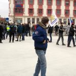 Demonstranti proti imigraci se střetli s pochodem proti xenofobii. Jen slovně