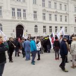 Demonstranti proti imigraci se střetli s pochodem proti xenofobii. Jen slovně