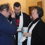 Farářka Eva Červená sloužila v Táboře mši se svým nástupcem a loučila se