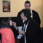 Farářka Eva Červená sloužila v Táboře mši se svým nástupcem a loučila se