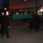Velikonoční hrkači prošli dnes budějovickým centrem poprvé