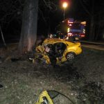 Náraz auta do stromu u Tučap nepřežil 19letý mladík a 15letá dívka