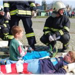 Jindřichohradečtí hasiči zasahovali cvičně u vlakového neštěstí