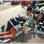 Jindřichohradečtí hasiči zasahovali cvičně u vlakového neštěstí