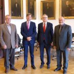 Rakouský velvyslanec diskutoval s budějovickým primátorem například o dálnici D3