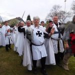Křenovická prvomájová veselice – Karel IV. s Žižkou a esenbákem