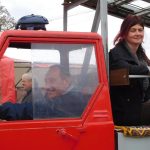 Křenovická prvomájová veselice – Karel IV. s Žižkou a esenbákem