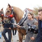 Křenovická prvomájová veselice – Karel IV. s Žižkou a esenbákem