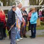 Křenovická prvomájová veselice – Karel IV. s Žižkou a esenbákem