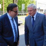 Ministr Mládek v Kovosvitu. Řeč byla o Rusku i hrozbě rozpadu EU