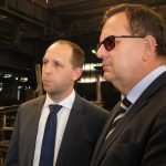 Ministr Mládek v Kovosvitu. Řeč byla o Rusku i hrozbě rozpadu EU