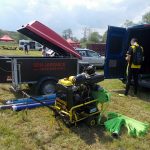 Jubilejní desátý ročník Táborské hasičské ligy začal ve Dvorcích