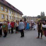Do Bechyně dorazil Karel IV. Bavili ho žáci místní školy