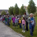 Do Bechyně dorazil Karel IV. Bavili ho žáci místní školy