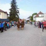 Do Bechyně dorazil Karel IV. Bavili ho žáci místní školy