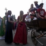 Do Bechyně dorazil Karel IV. Bavili ho žáci místní školy