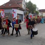 Do Bechyně dorazil Karel IV. Bavili ho žáci místní školy