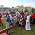 Do Bechyně dorazil Karel IV. Bavili ho žáci místní školy