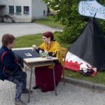 Do Bechyně dorazil Karel IV. Bavili ho žáci místní školy