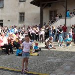 Hrad ožil tancem a muzikou