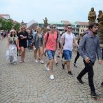 Písecký Majáles: Večerní Otavu zdobily lampiony