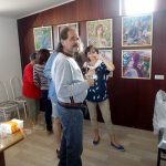 Plánskou obřadní síň zaplnily obrazy dospělých žáků Teodora Buzu