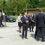 Prezident si ve Vodňanech prohlédl jesetery a promluvil ke studentům rybářské školy i fakulty