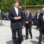Prezident si ve Vodňanech prohlédl jesetery a promluvil ke studentům rybářské školy i fakulty