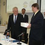 Prezident si ve Vodňanech prohlédl jesetery a promluvil ke studentům rybářské školy i fakulty