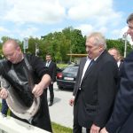 Prezident si ve Vodňanech prohlédl jesetery a promluvil ke studentům rybářské školy i fakulty
