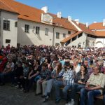 Ve Strakonicích dostal prezident fez a pivo