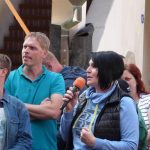 Ve Strakonicích dostal prezident fez a pivo